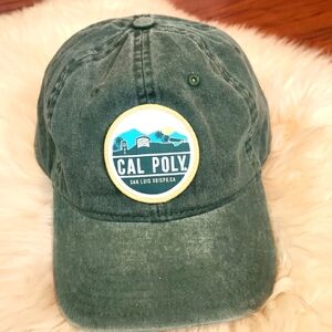 USCAPE Apparel Cal Poly San Luis Obispo Green Mineral Wash Hat